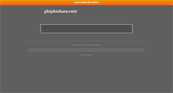 Desktop Screenshot of phiphiohara.com